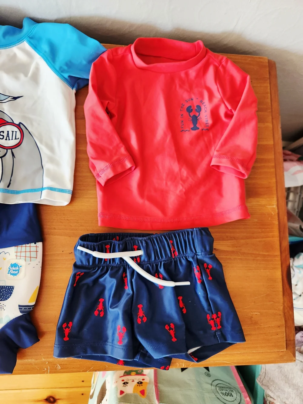 Baby 0-6 Month Bathing Suit Bundle